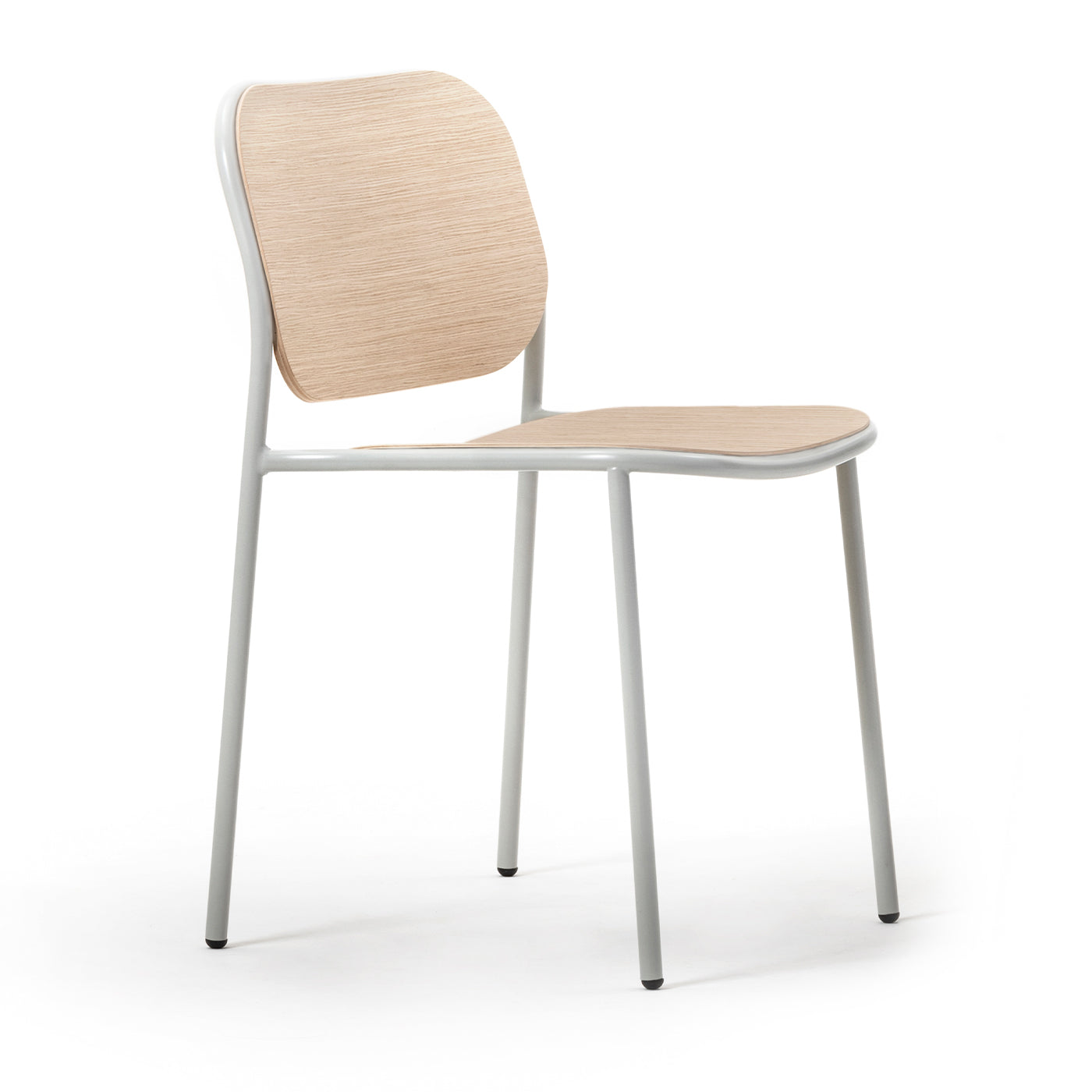 0175-LE Metis Beige/Light Oak Chair By Studio Gabbertas - Alternative view 1