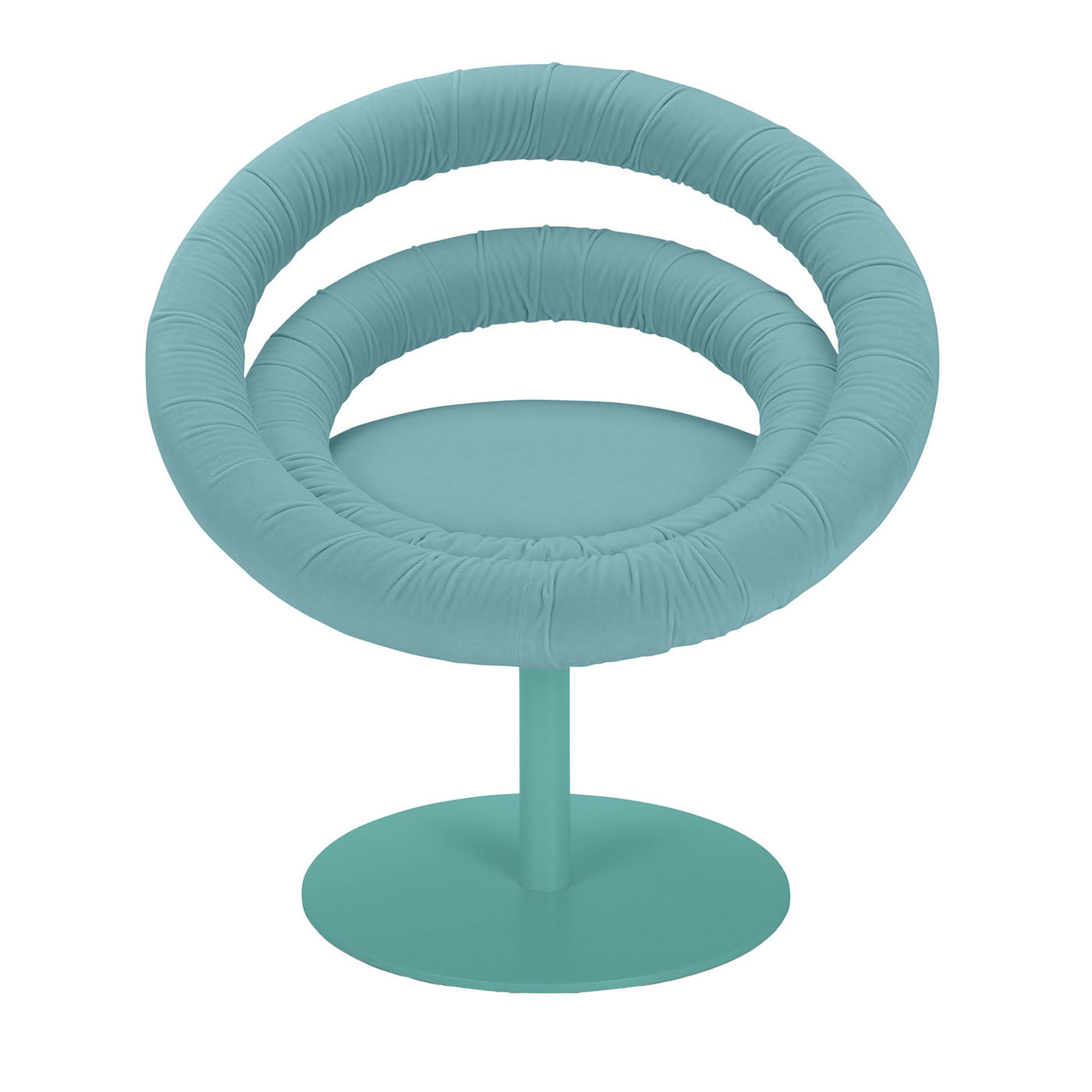 Circle Light Blue Chair By Roberto Giacomucci & Nicola Cerasa - Main view