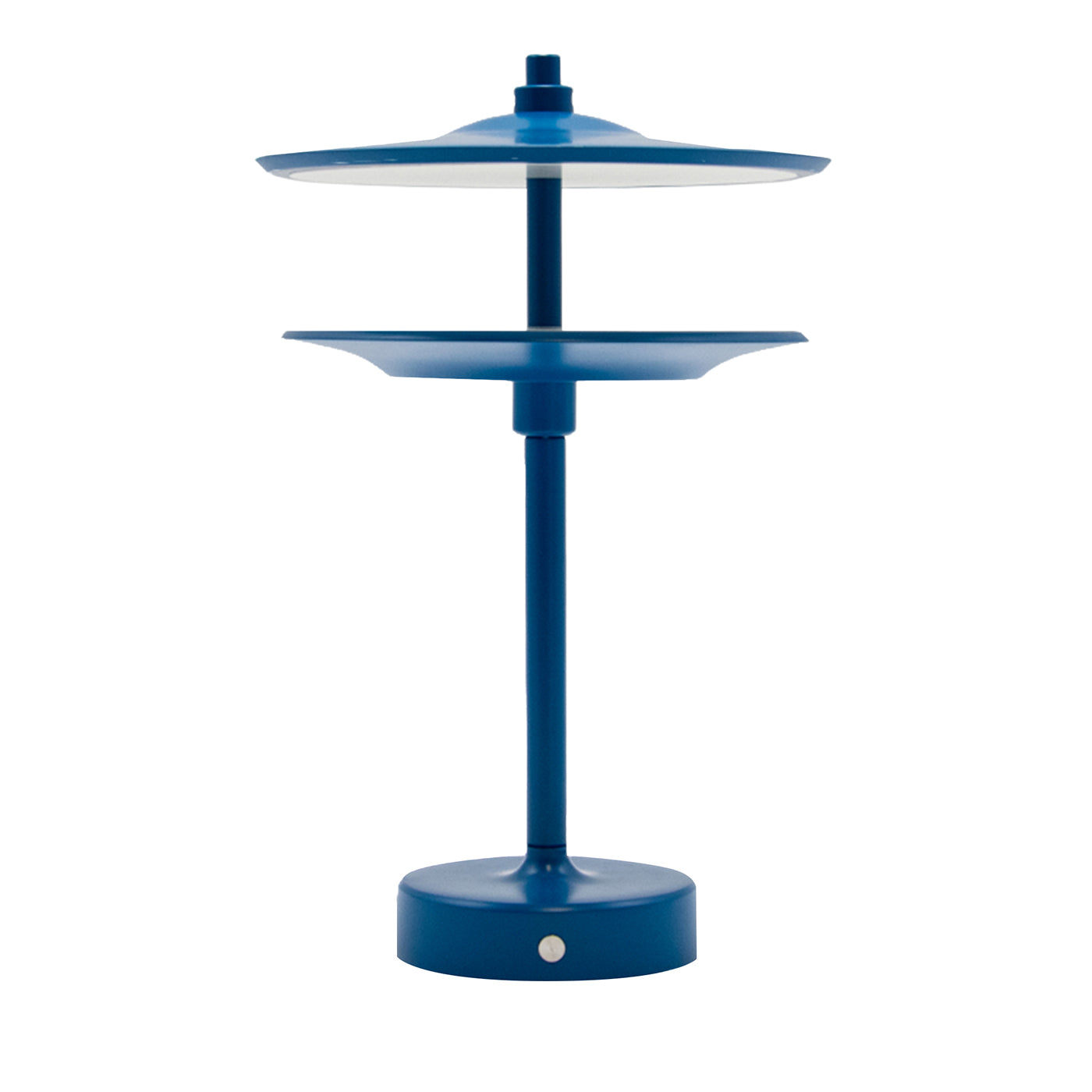 Lampada da tavolo ricaricabile Drum Blue di Albore Design - Vista principale