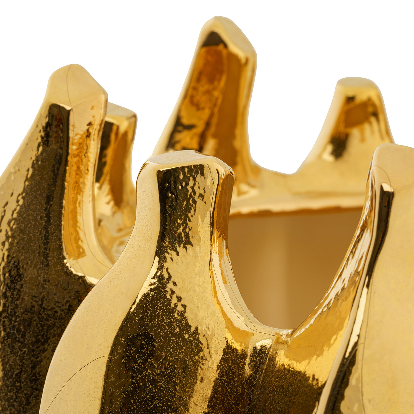 Thorn Large Gold Vase - Alternative view 1
