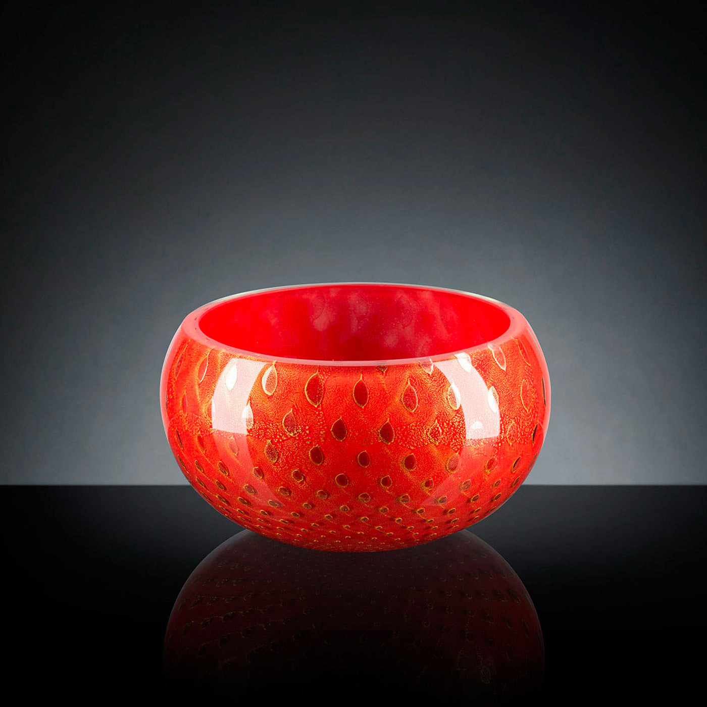 Mocenigo Gold & Red Decorative Bowl - Alternative view 1