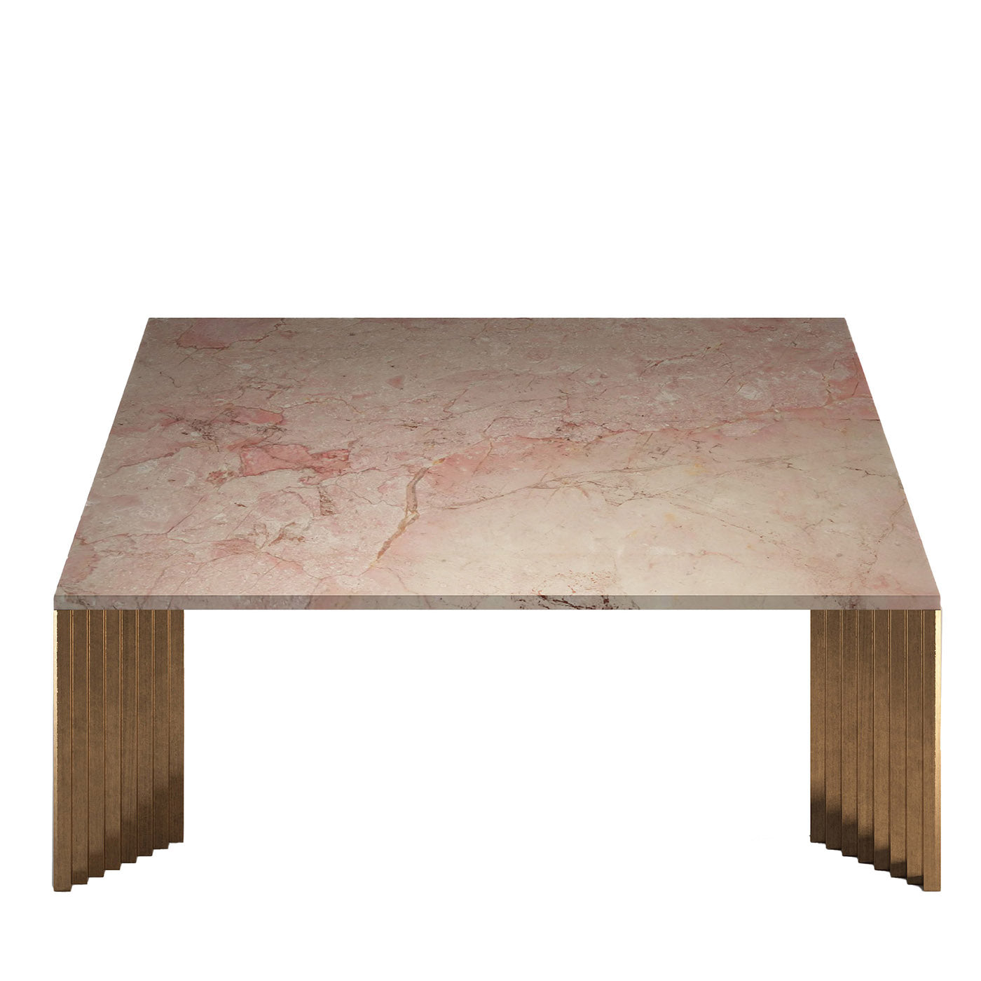 Piero Pink Rosa Tea Marble Coffee Table - Alternative view 1