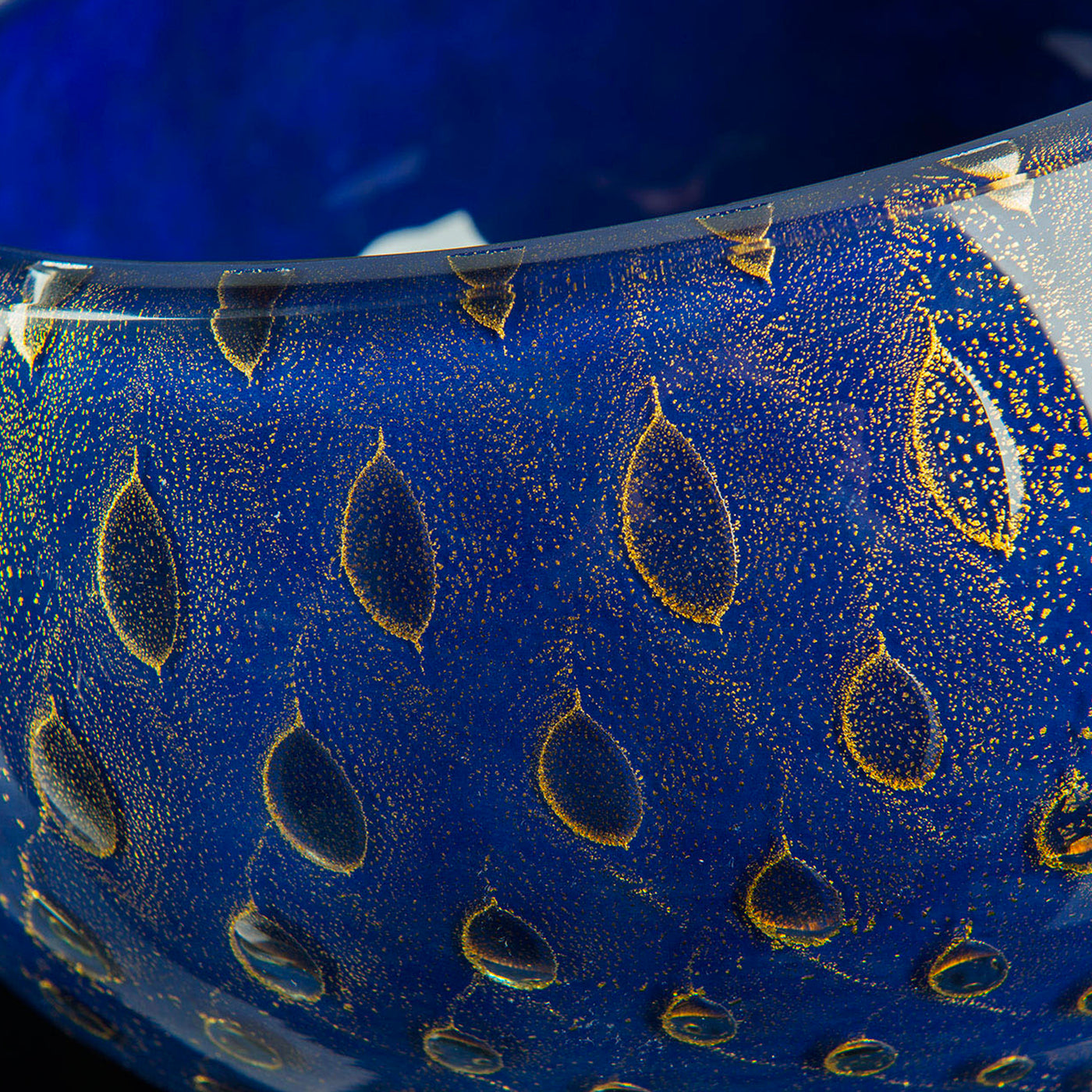 Mocenigo Gold & Blue Decorative Bowl - Alternative view 2