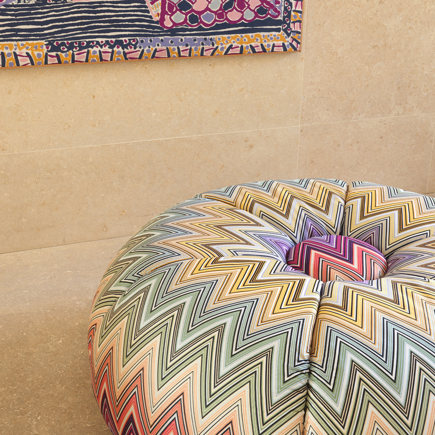 POUF KEW PUNTASPILLONE - Vista alternativa 1