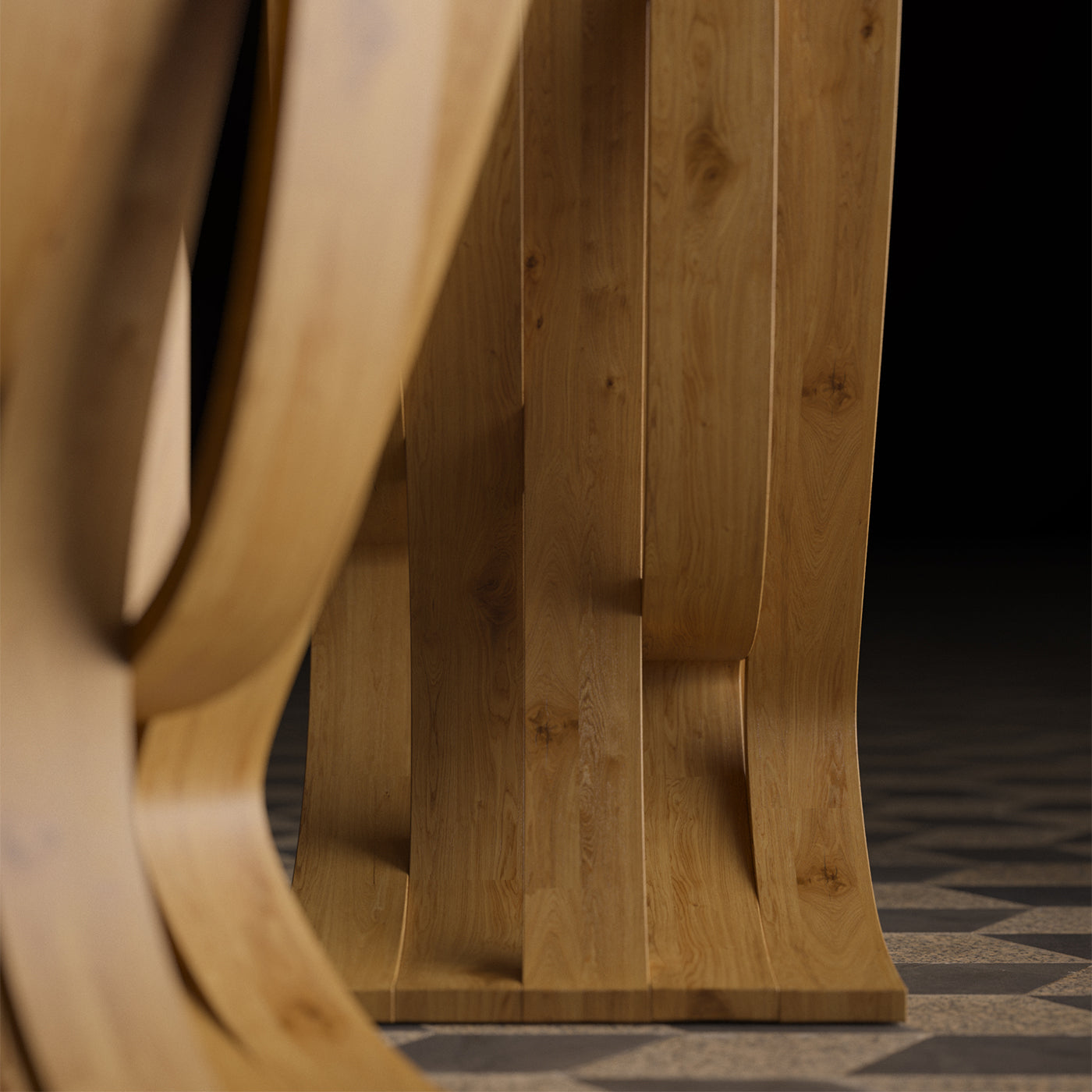 Sinestesia Natural-Finished Stool - Alternative view 4