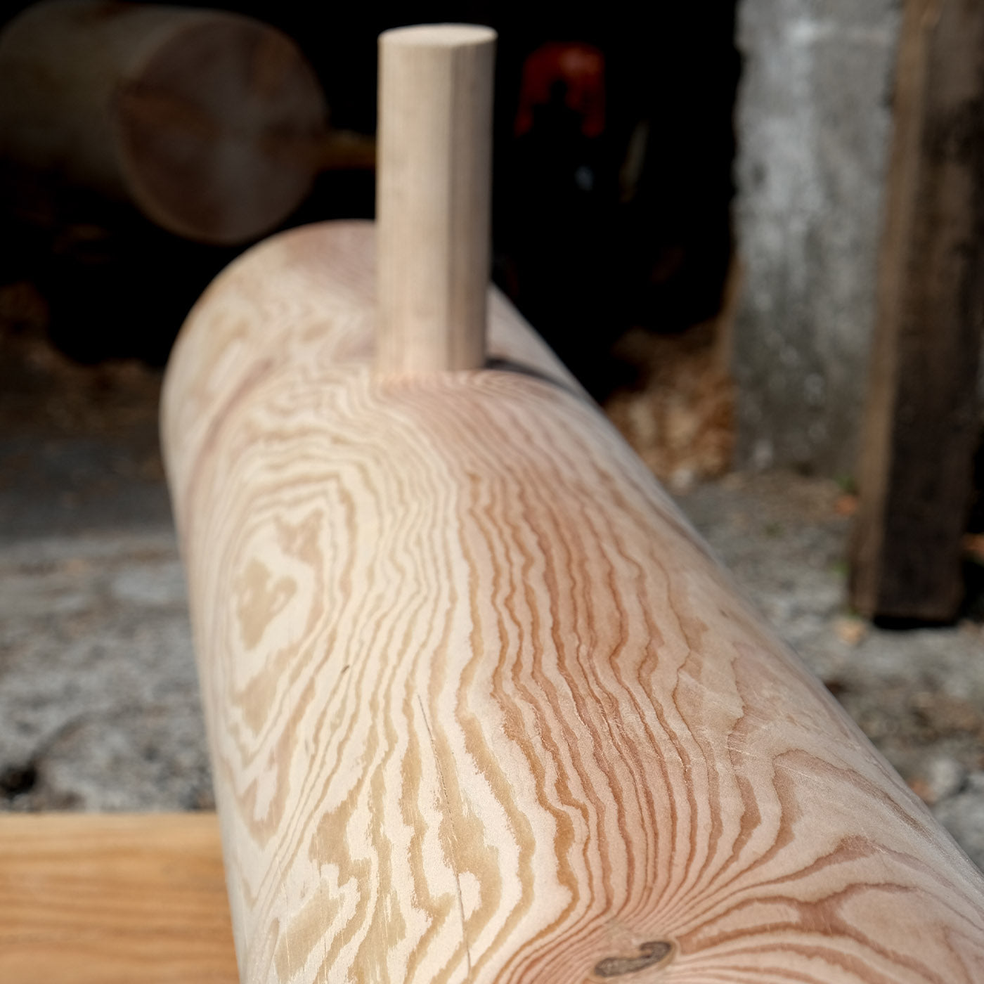 Natural Larch Bench - Alternative view 1