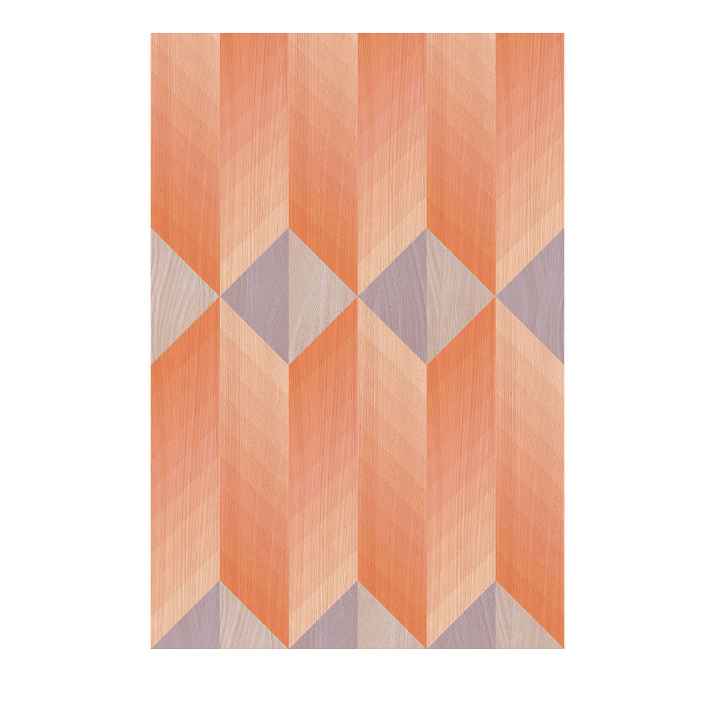 Geometry Triangles Orange Wallpaper - Main view