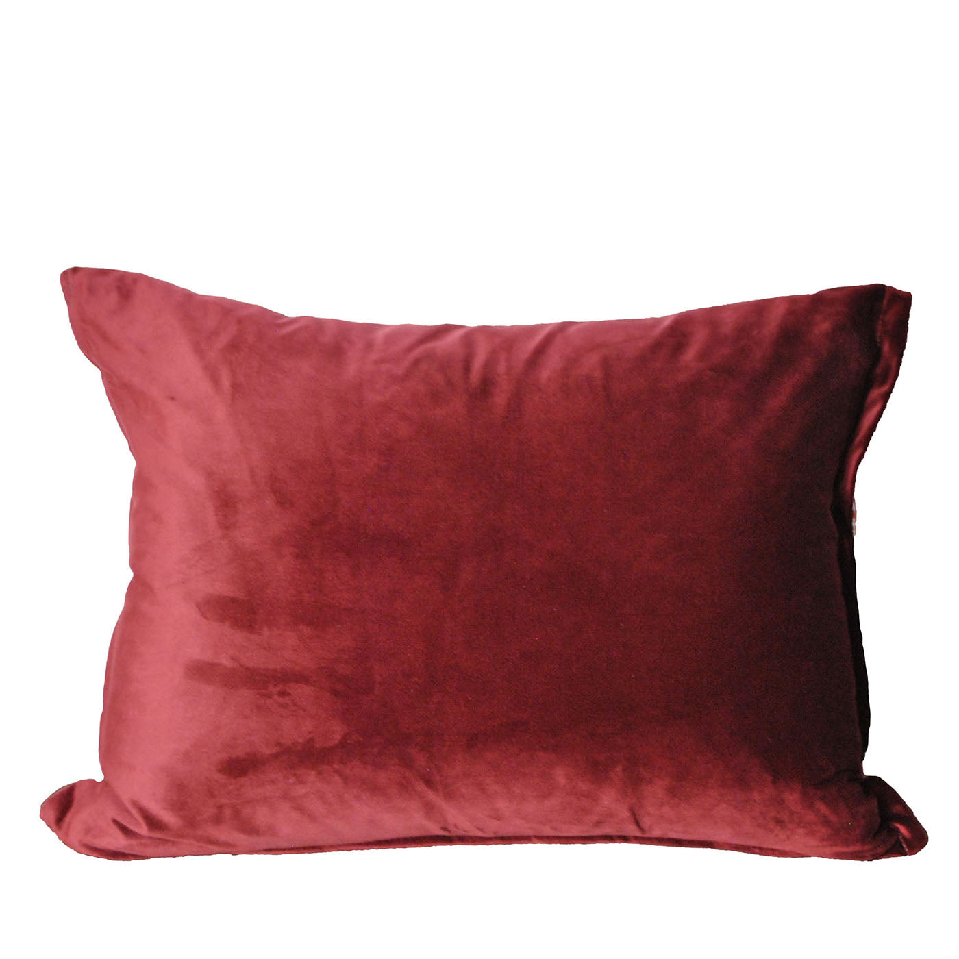 Coussin en coton rouge Savana - Vue alternative 1