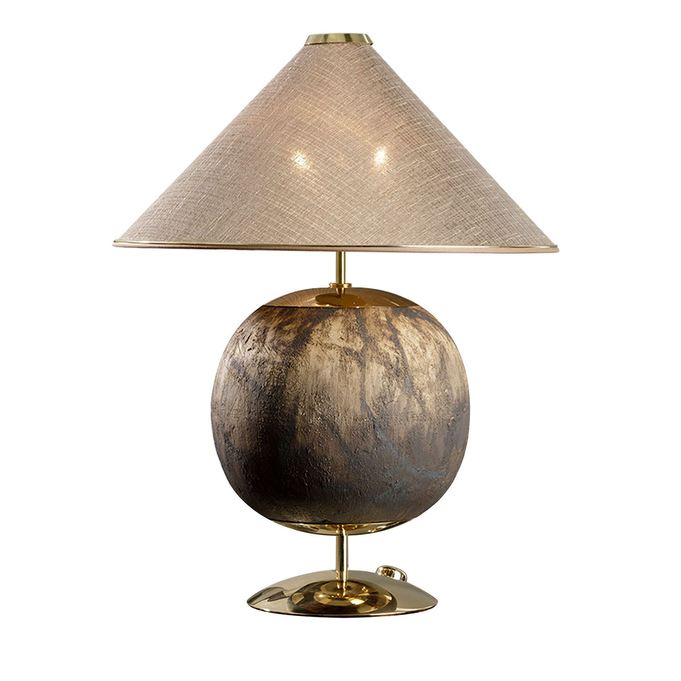 CL2121 Refractory Clay & Silk Table Lamp - Main view