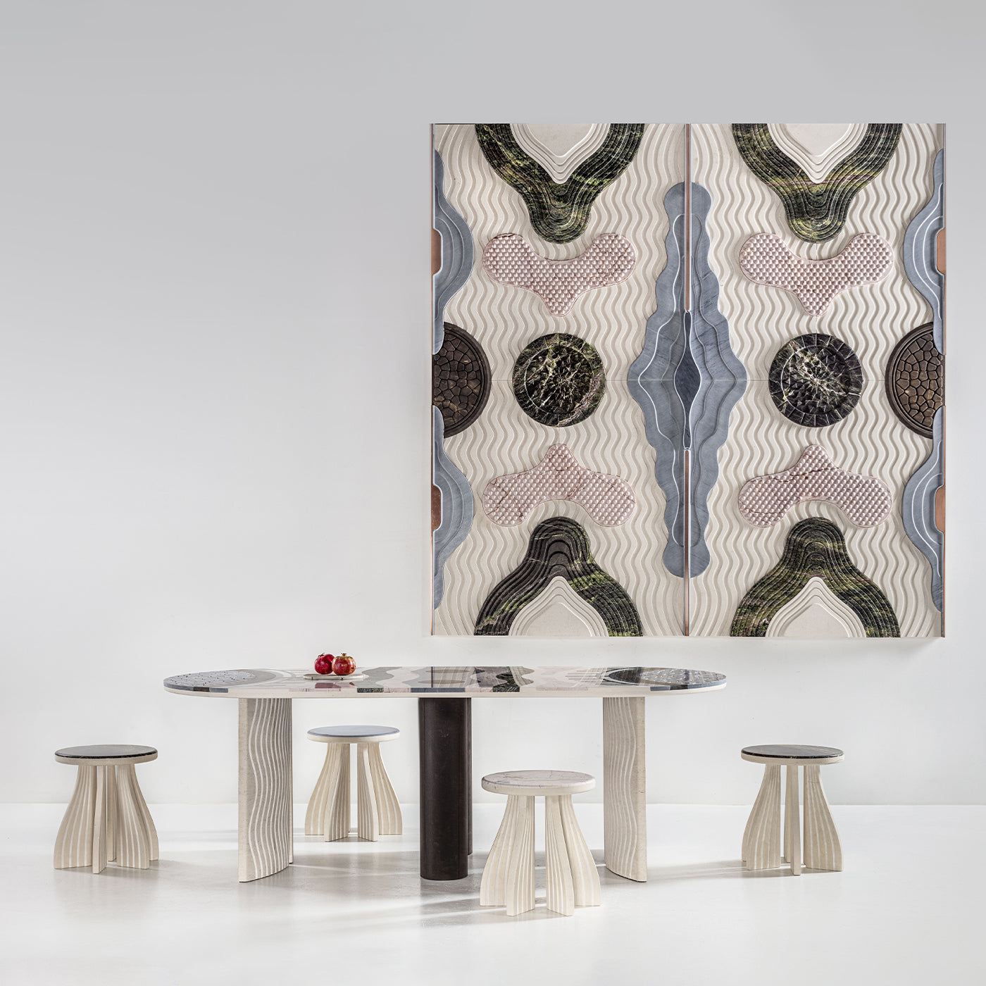 Specchio di Venere Dining Table by Elena Salmistraro - Alternative view 2