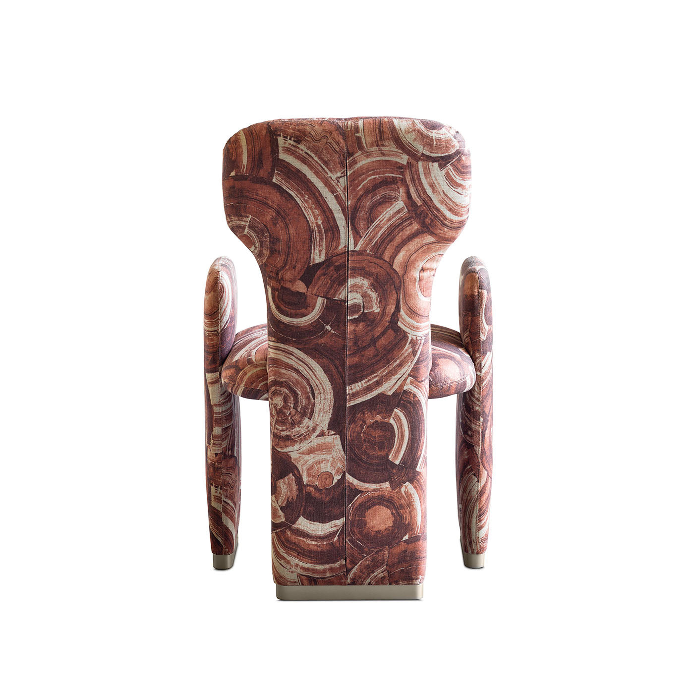 Frida Plus Brown Fabric Dining Chair - Alternative view 1