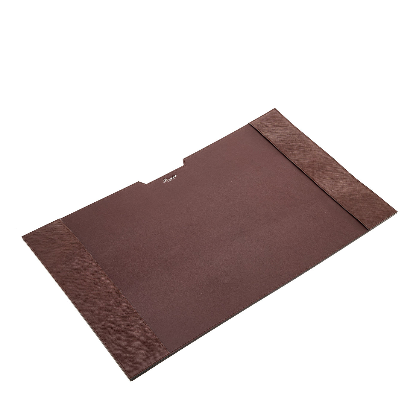 Mini Franzi Brown Leather Desk Pad - Alternative view 1