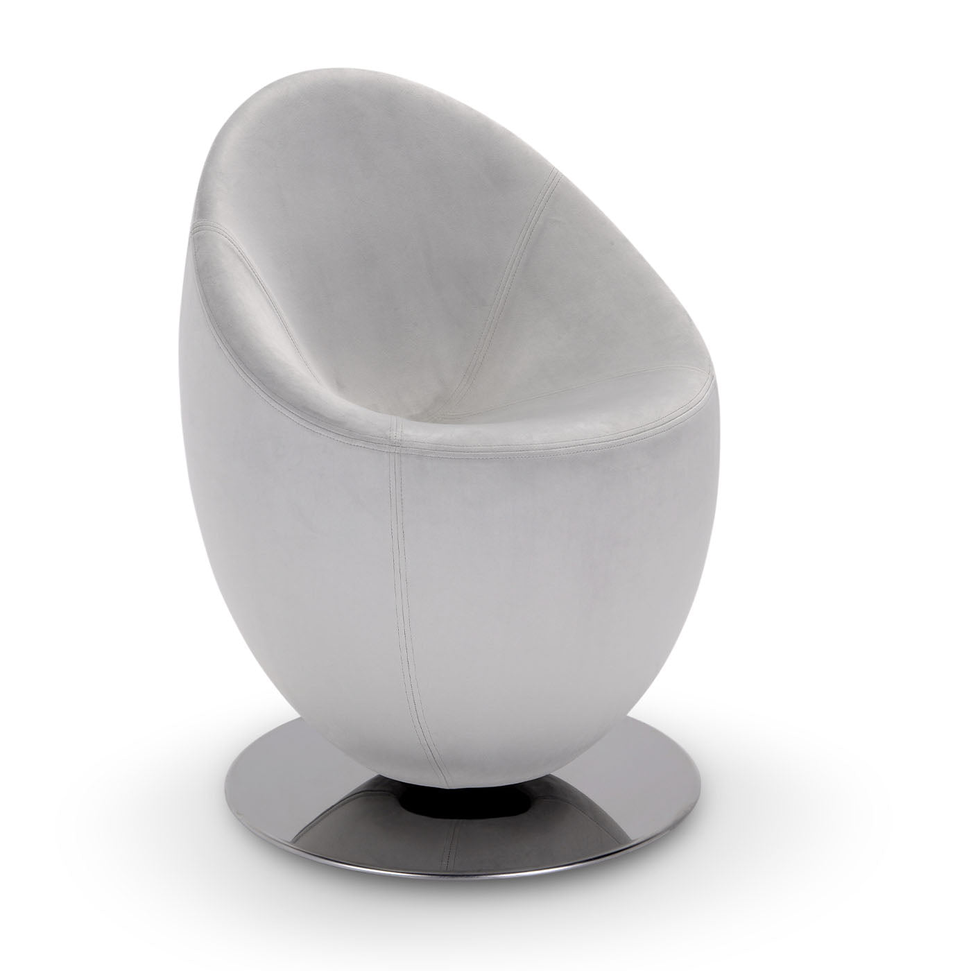 Fauteuil gris Ouo par Simone Micheli - Vue alternative 1