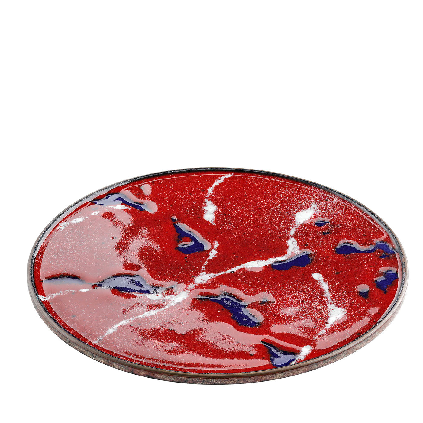 Alchimie Decorative Venice Red Tray - Main view