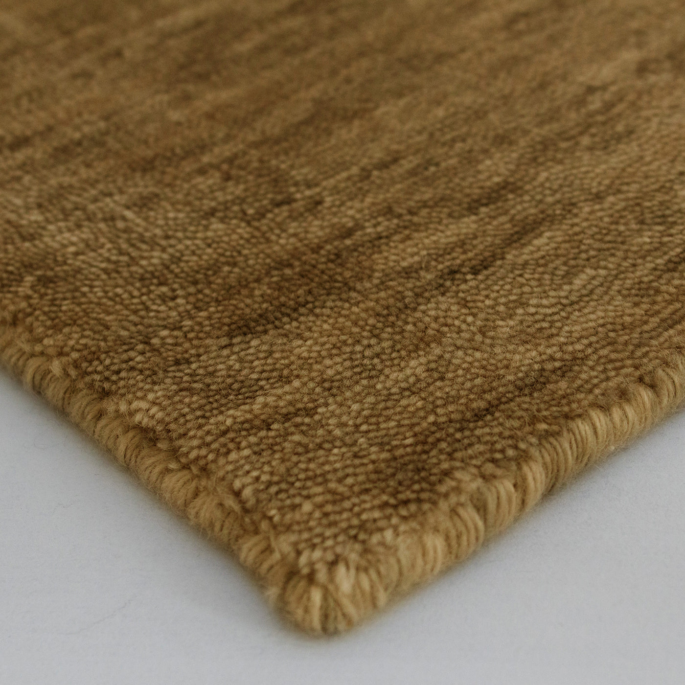 Alfombra rectangular de seda de bambú dorada sombreada Bamboo - Vista alternativa 1