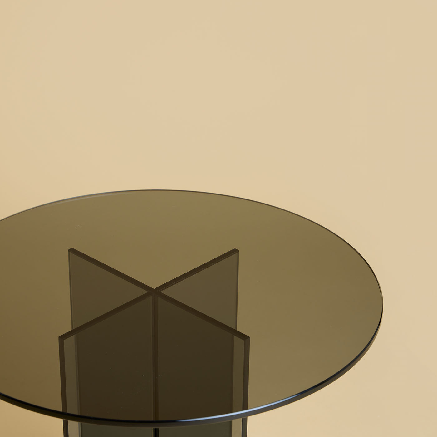 Honshu Smoked Glass Side Table - Alternative view 1