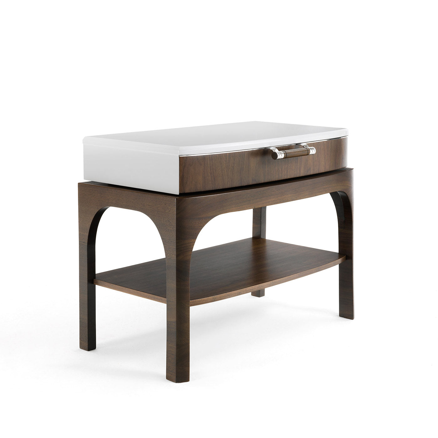 Canaletto Walnut Bedside Table - Alternative view 1