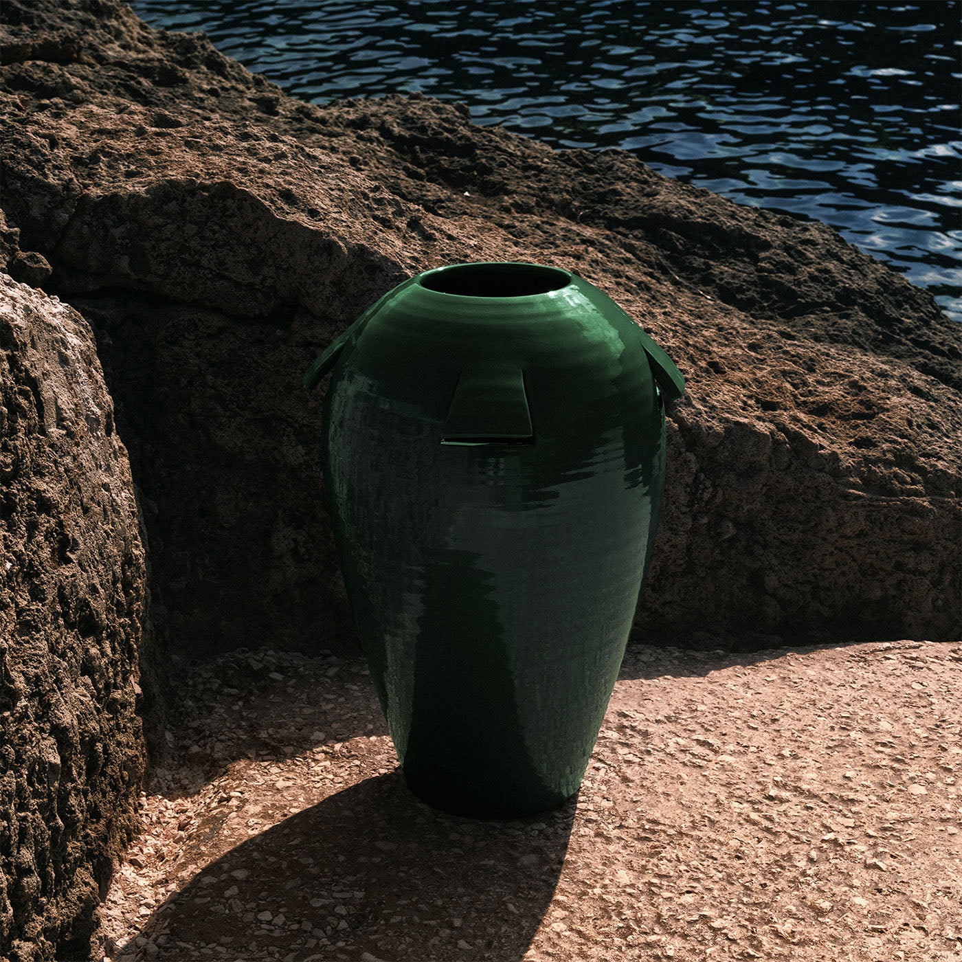 Giara Grüne Vase - Alternative Ansicht 1