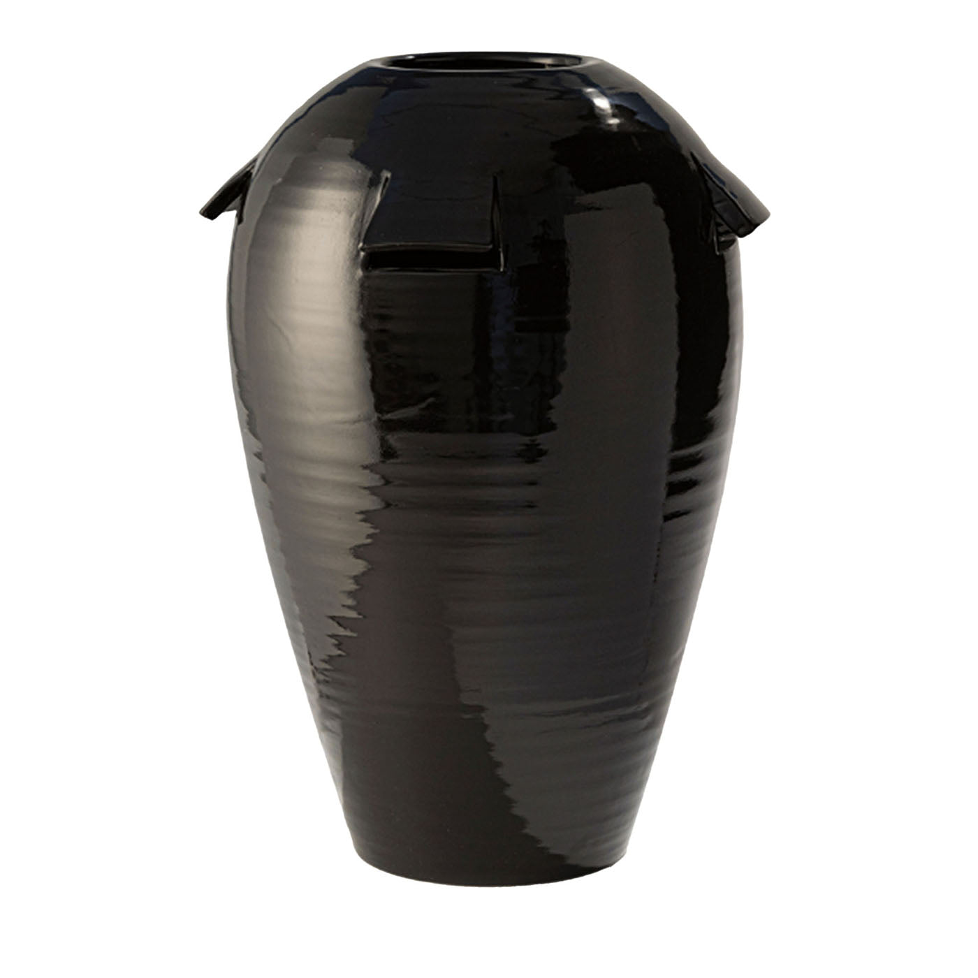 Vase noir Giara - Vue principale