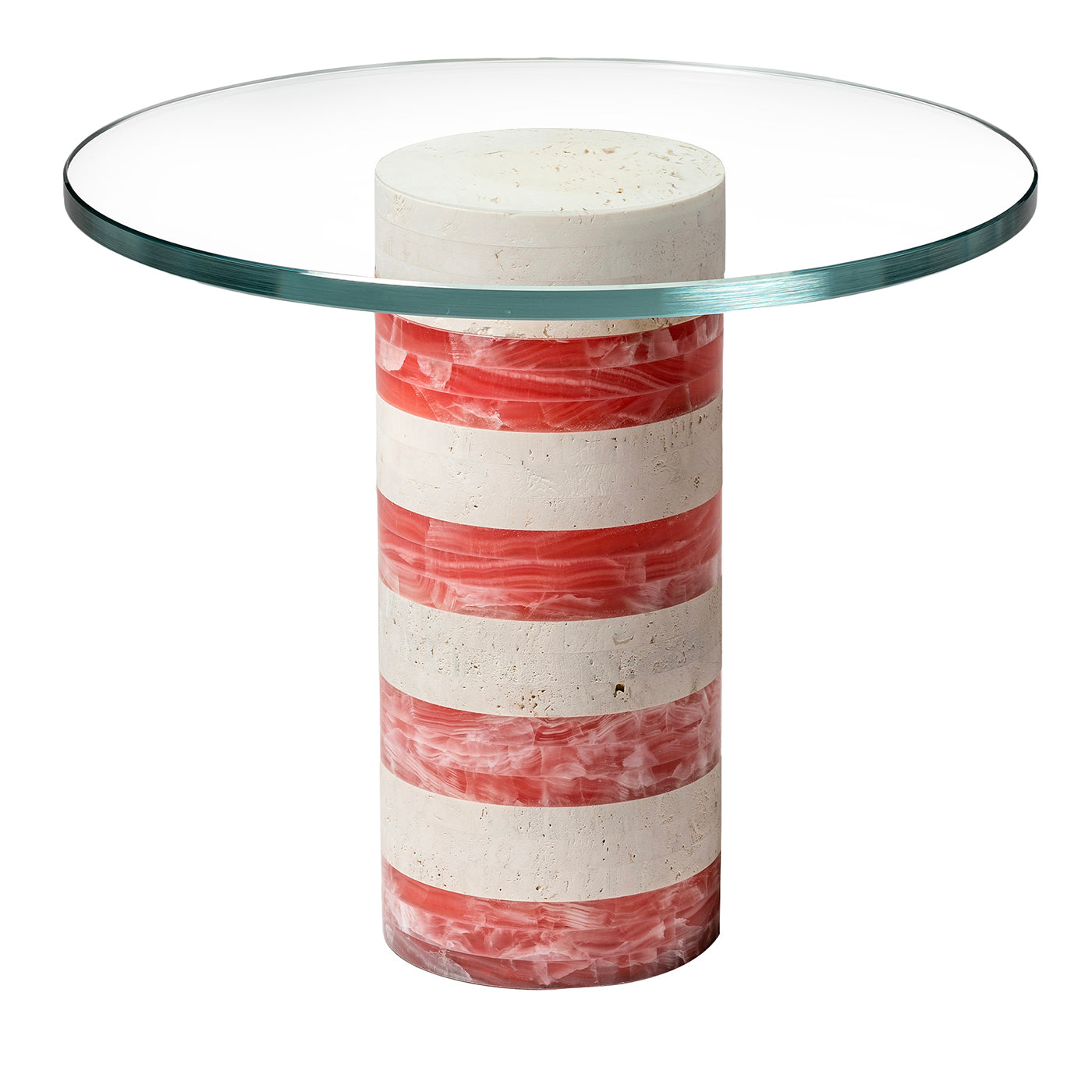 Table d'appoint rouge Architexture de Patricia Urquiola - Vue principale