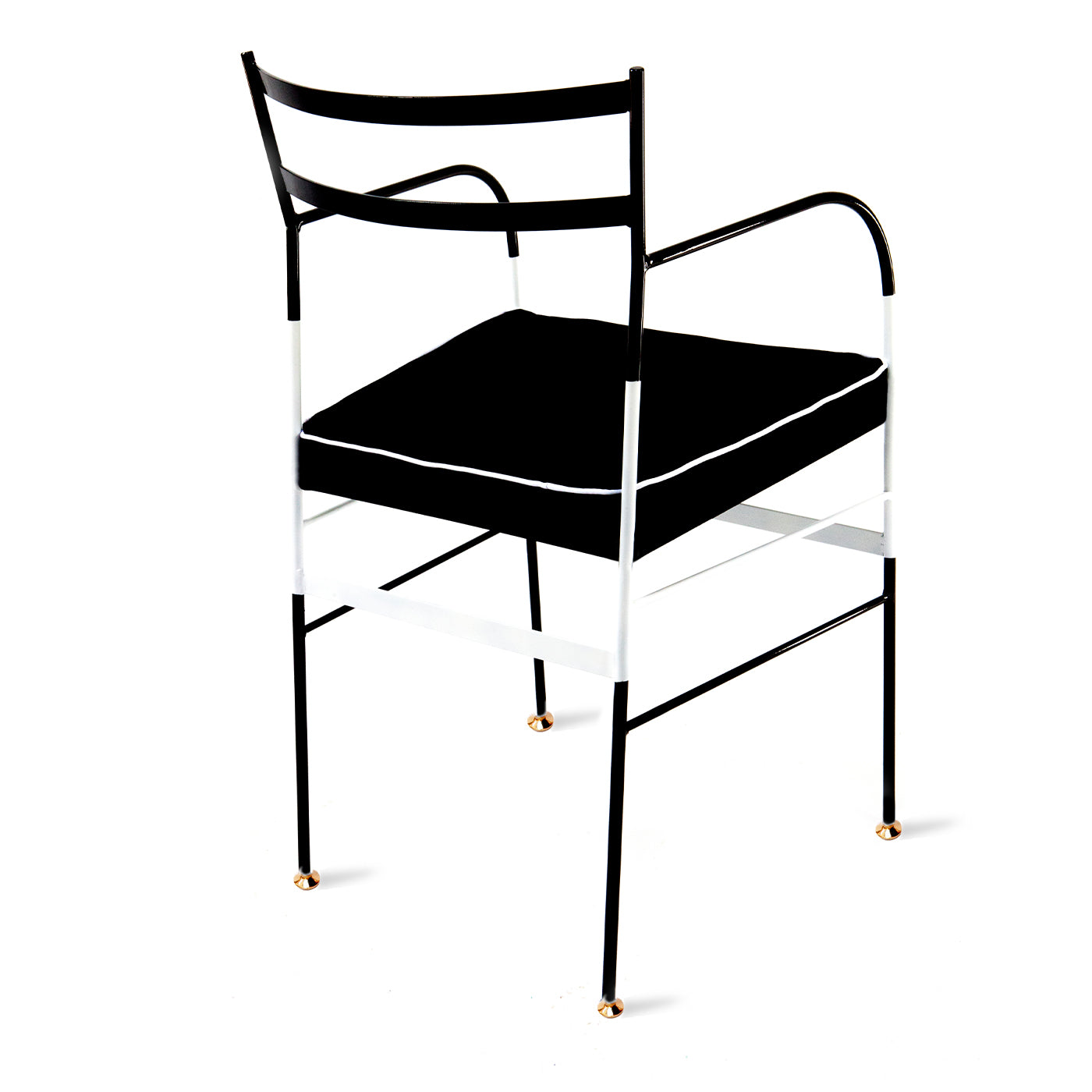 Set of 2 Paul Black & White Chairs - Alternative view 3