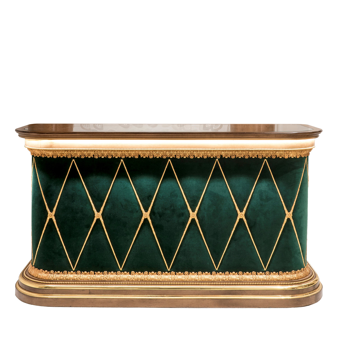Green and Gold Bar Console - Main view