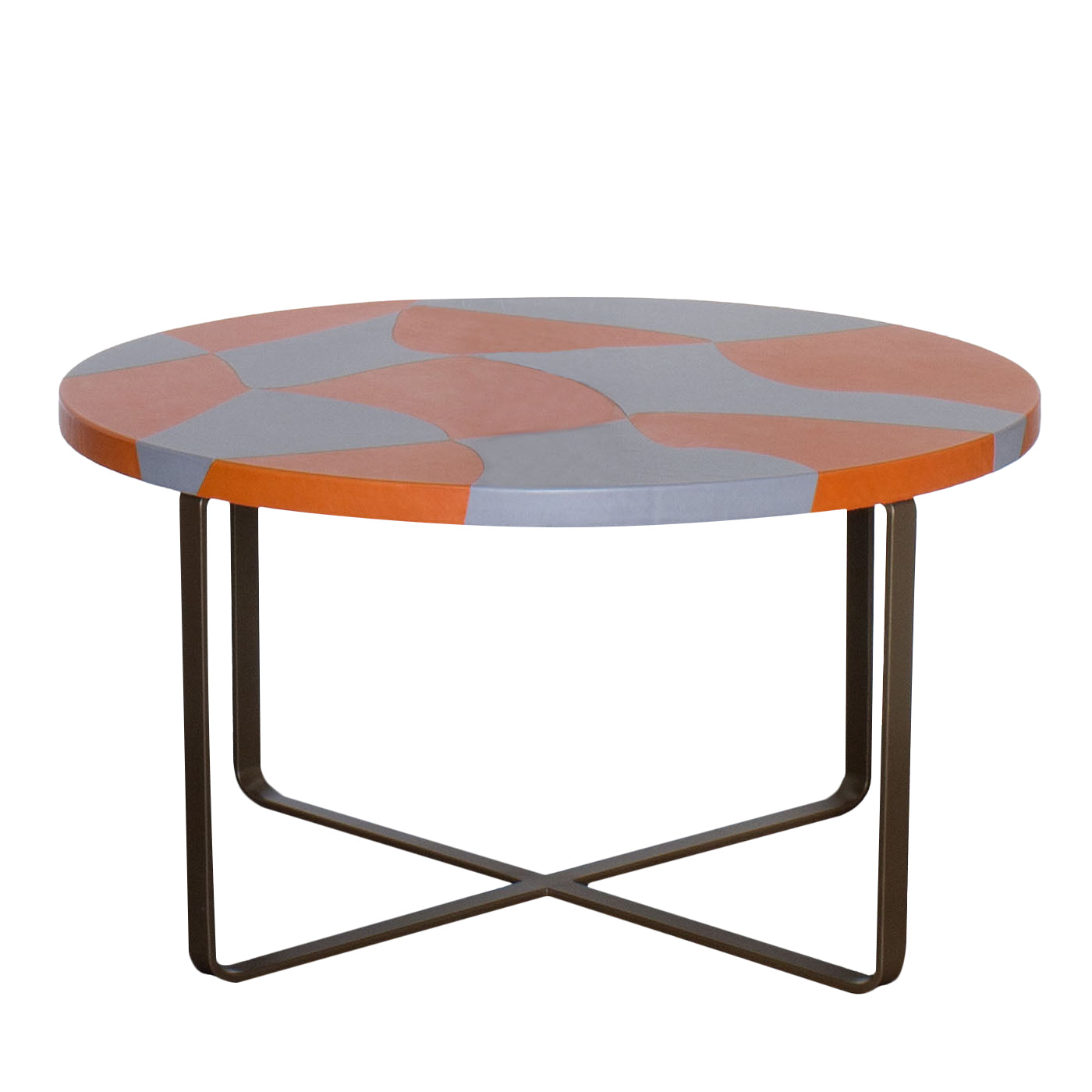 Isole Sur Round Polychrome Coffee Table by Nestor Perkal - Main view