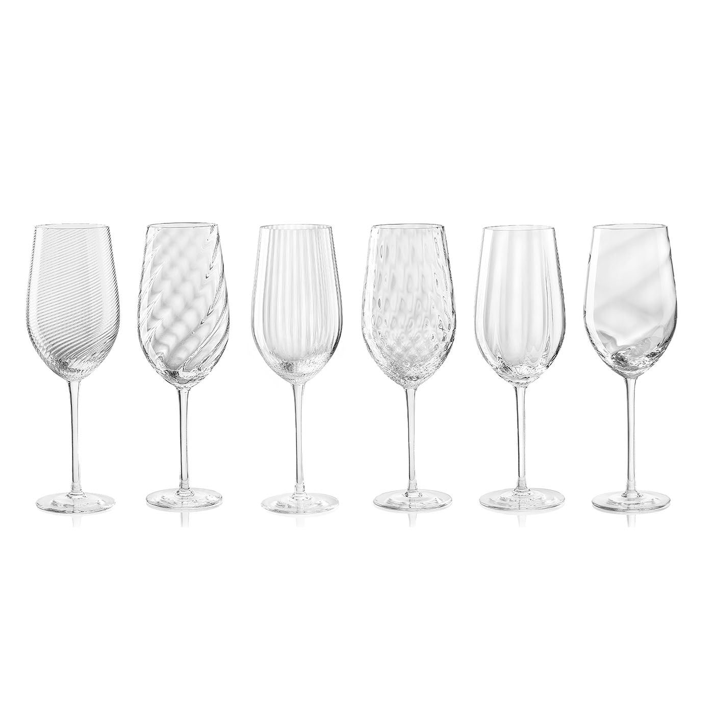 Tolomeo Rigadin Transparent White Wine Glass - Alternative view 1