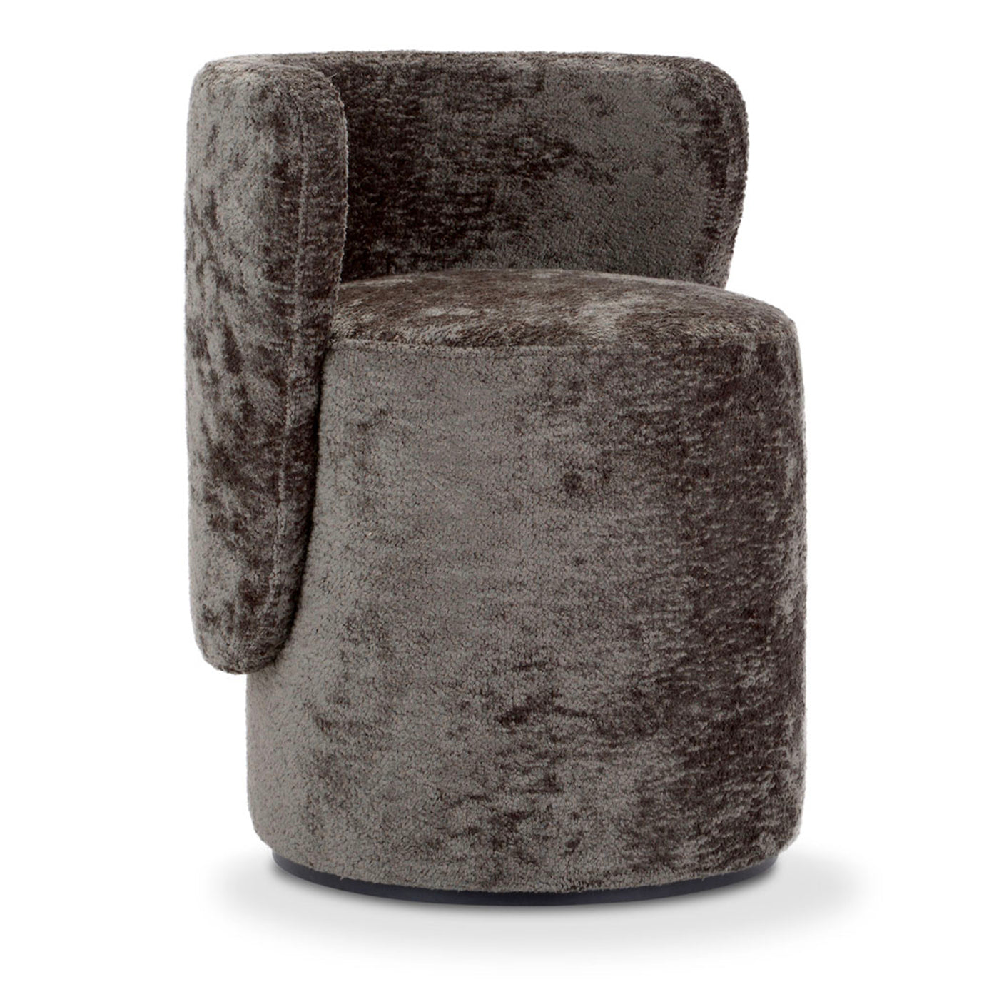 Boll Cylindrical Dark-Gray Armchair by Simone Micheli - Alternative view 1