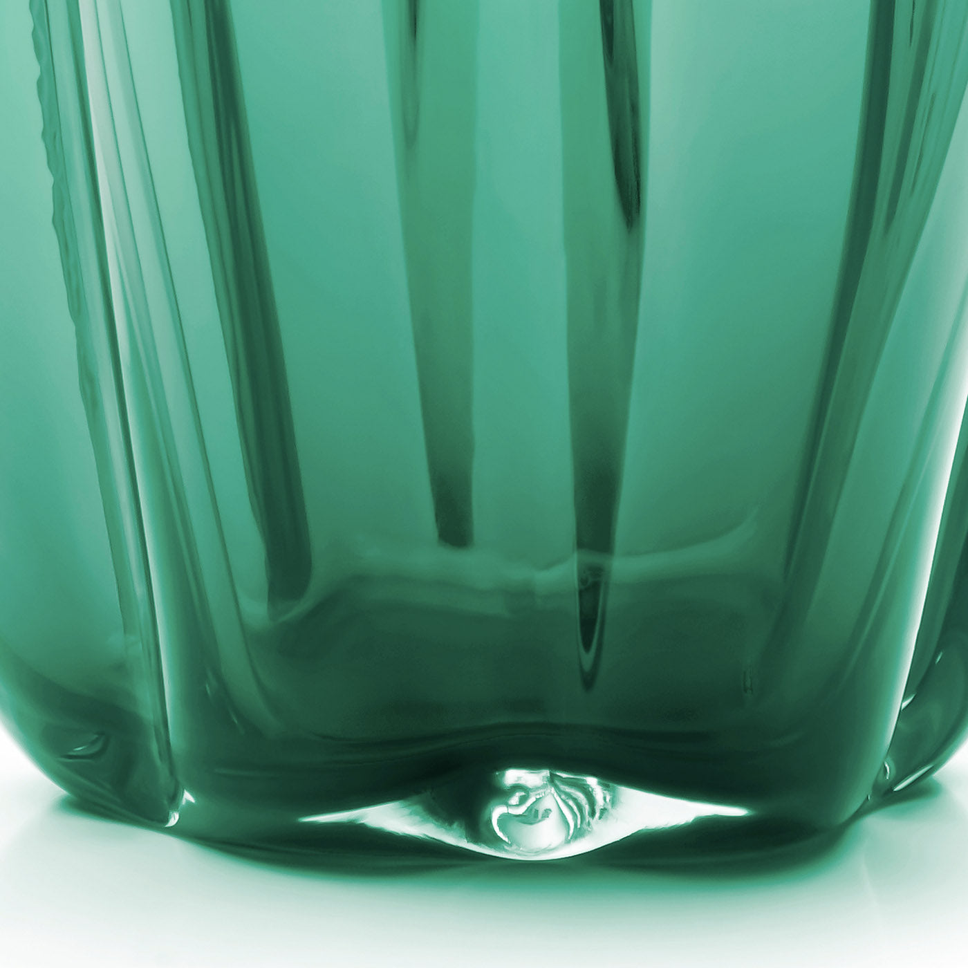 Petalo Emerald Green Small Vase - Alternative view 4