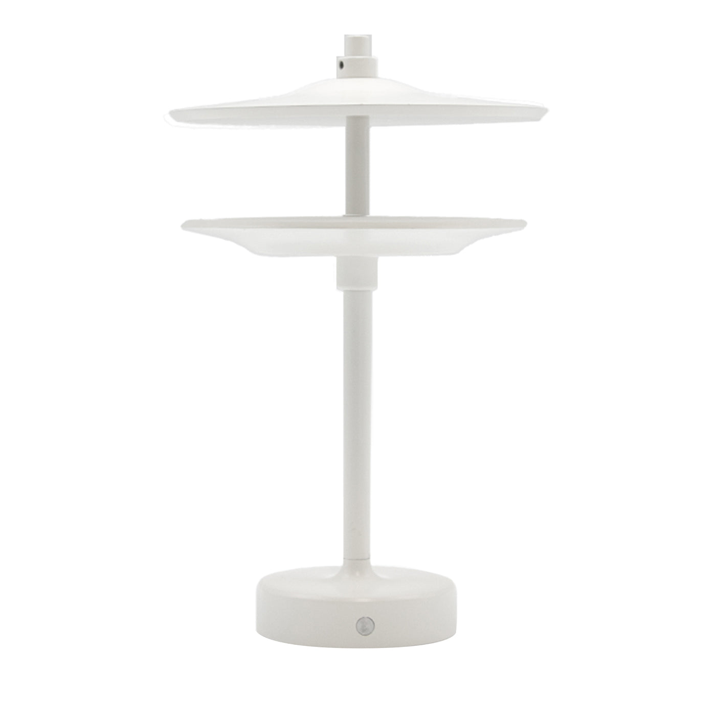 Lampe à poser rechargeable Drum White par Albore Design - Vue principale