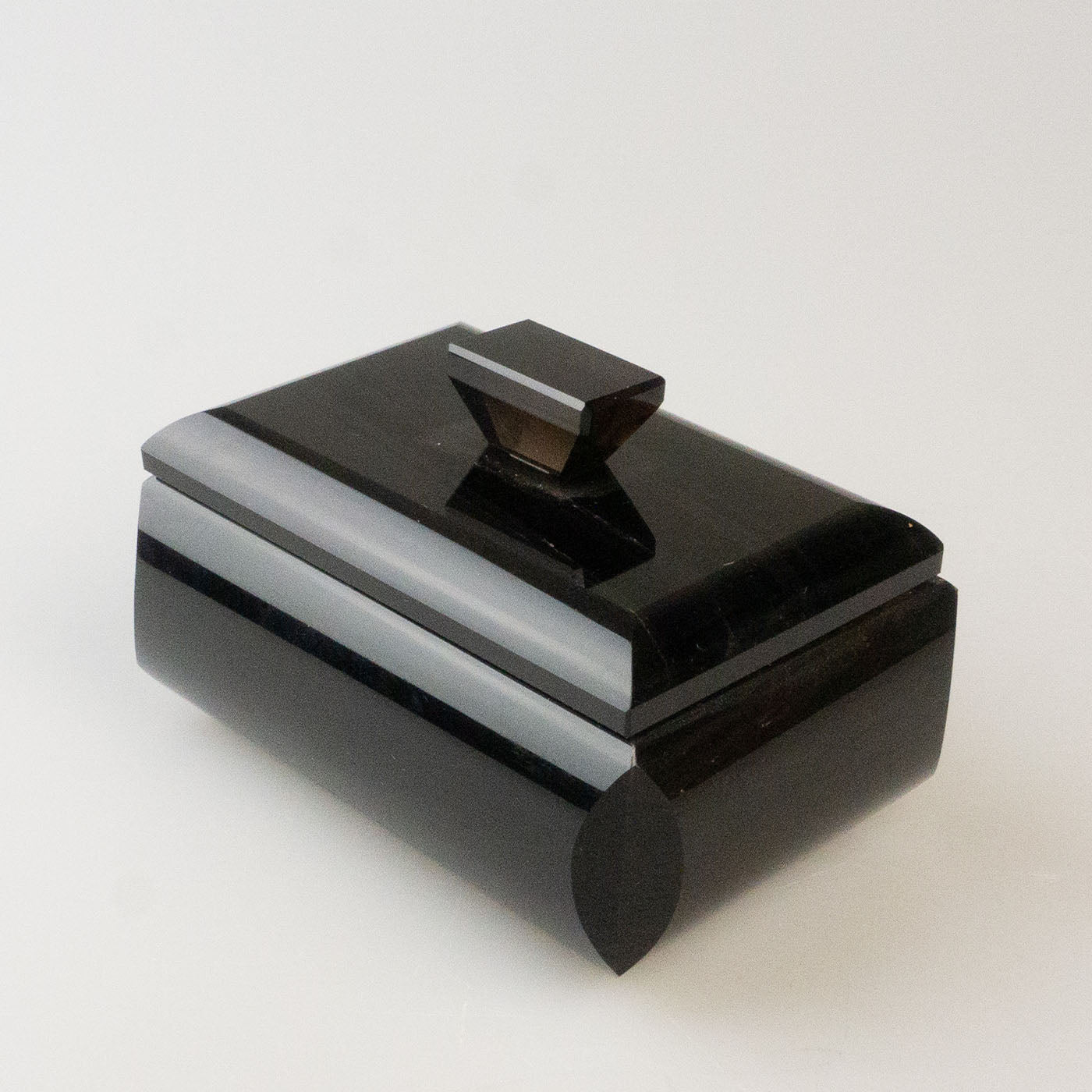Caja rectangular de obsidiana - Vista alternativa 1