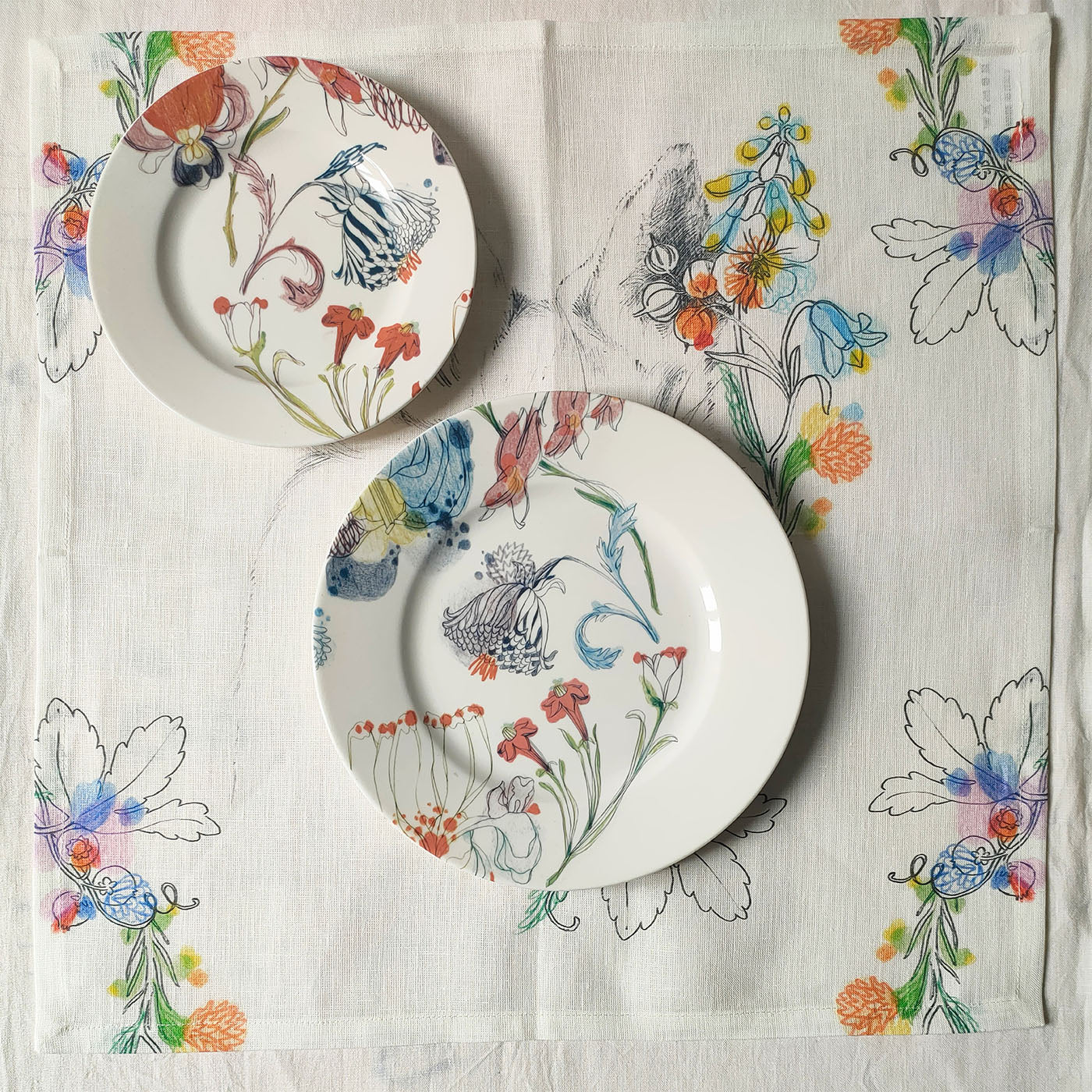 An Ode To The Woods Set of 4 Assorted Polychrome Placemats - Alternative view 5