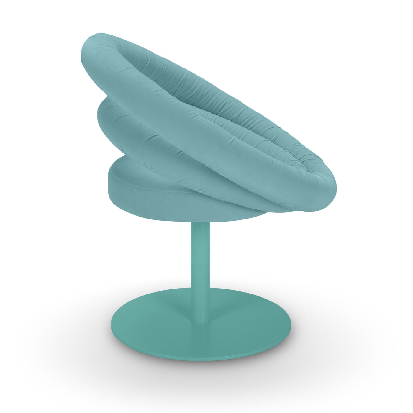 Circle Light Blue Chair By Roberto Giacomucci &amp; Nicola Cerasa - Vue alternative 2