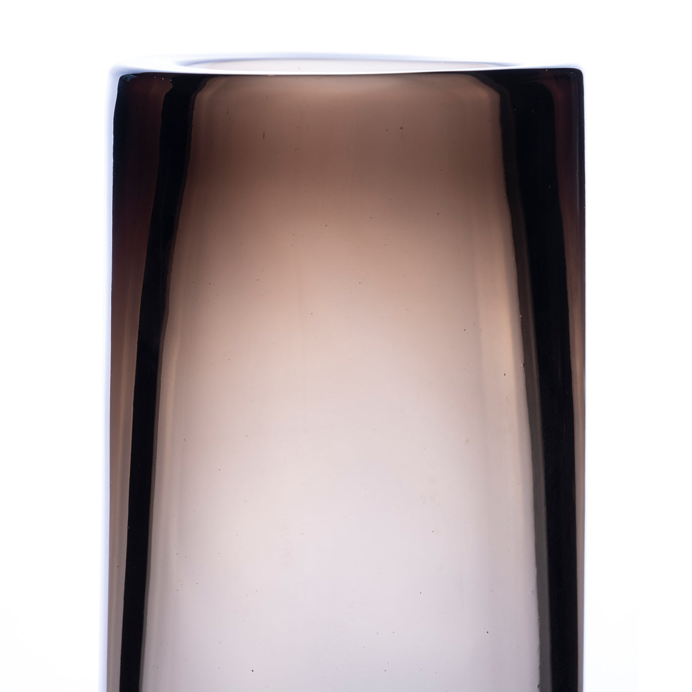 Cilindro Große Vase - Satin - Kristall/Honig - Alternative Ansicht 2