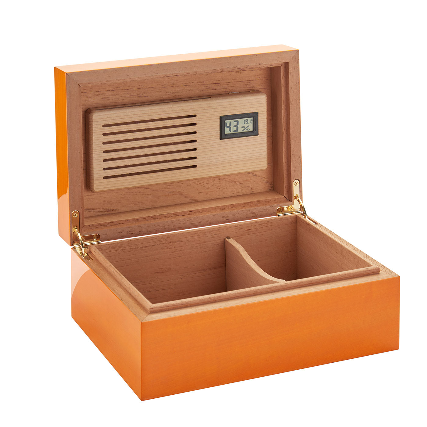 Roma Large Orange Cigar Box - Vue alternative 1