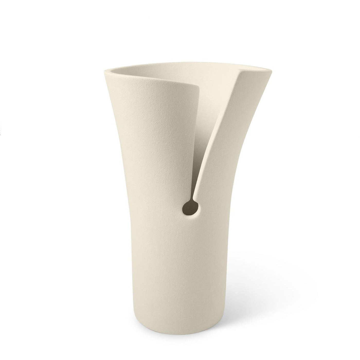 Vase beige de Flavio Cavalli - Vue alternative 2