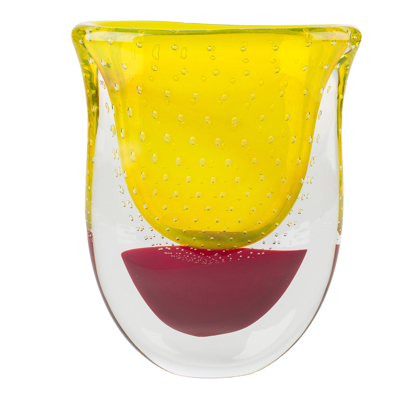 Vrmbicolr Vase jaune et rouge - Vue principale