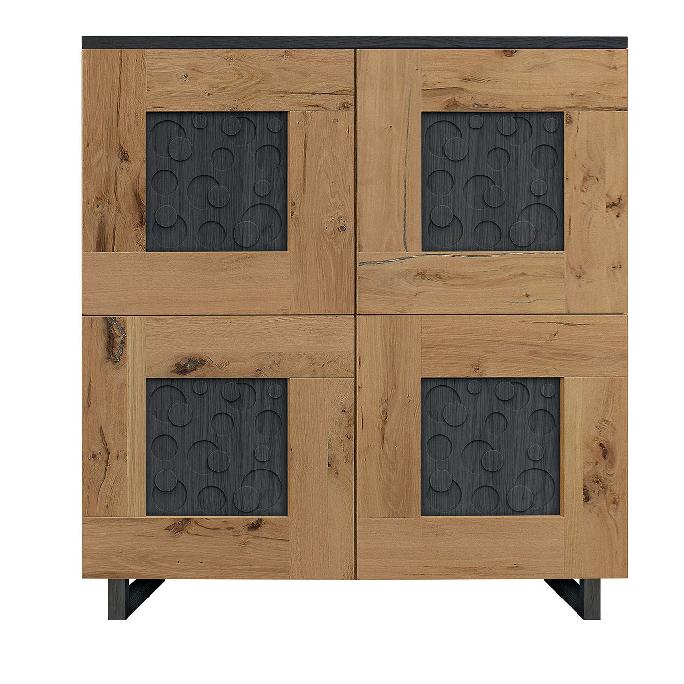 Cube Cenere Ash Wood Cabinet - Main view