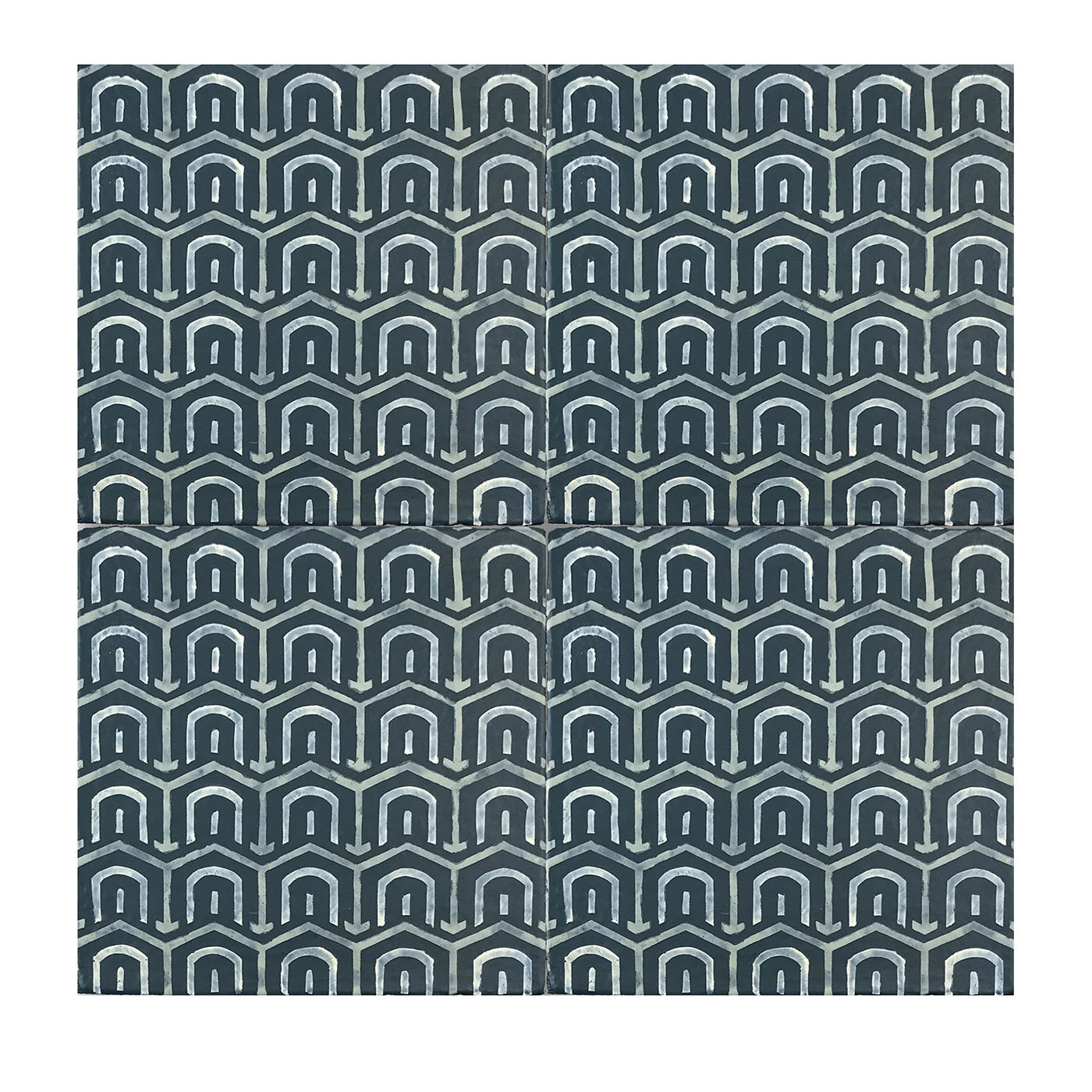 Daamè Set of 25 Square Blue Tiles #1 - Main view