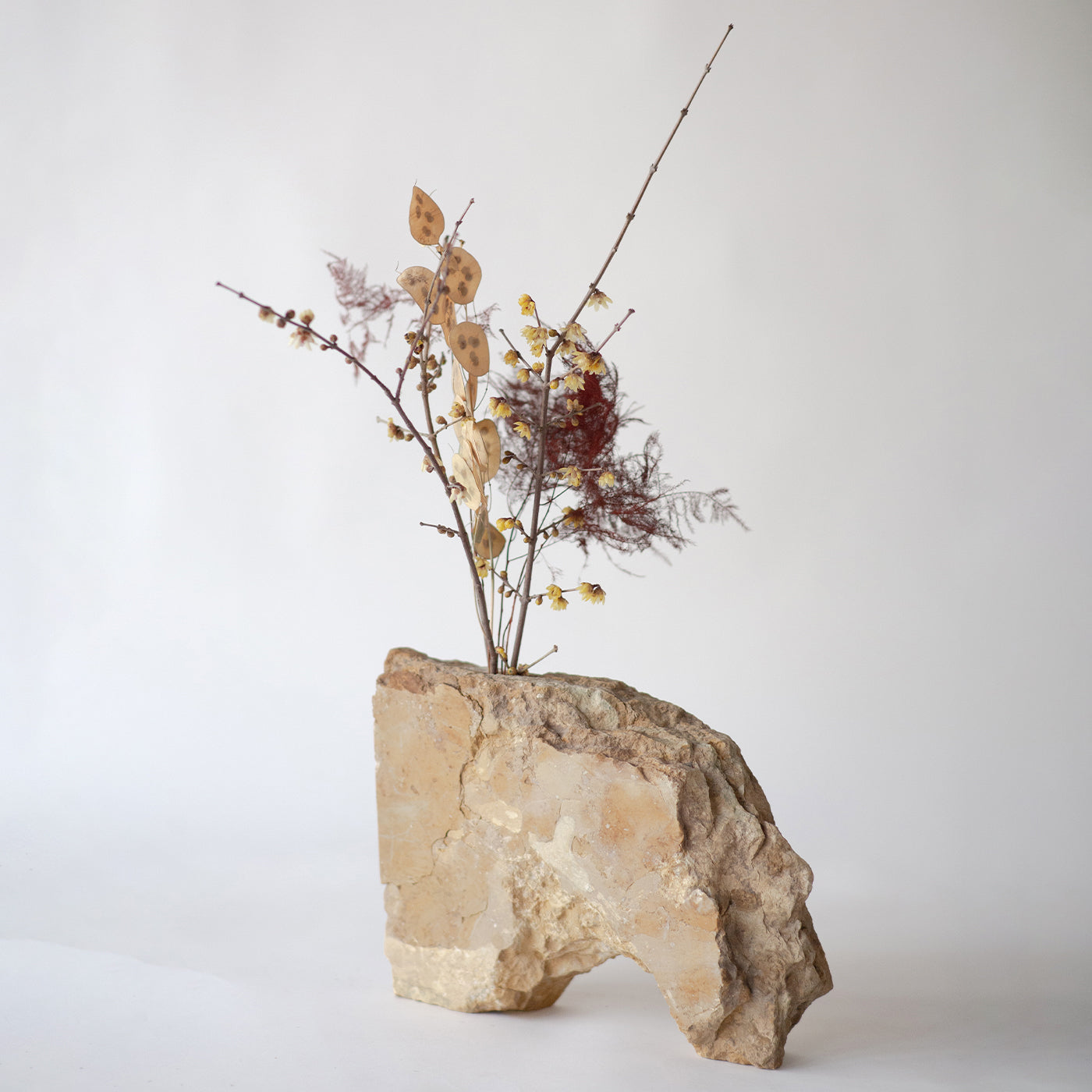 Vaso in marmo Riqui Montaigne Nembro Giallo #5 - Vista alternativa 2