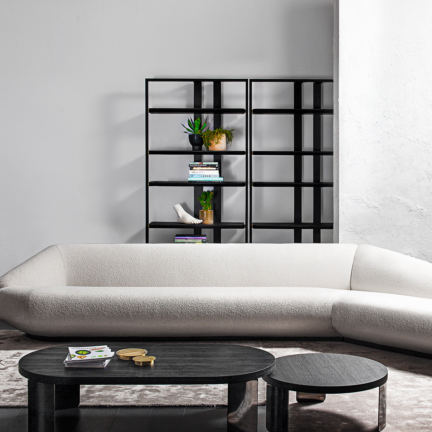 Bolid 370 Angular White Sofa by Gianluigi Landoni - Alternative view 1