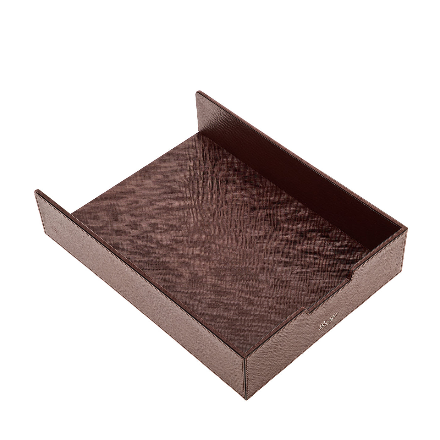 Franzi Brown Leather Desk Document Holder - Alternative view 3