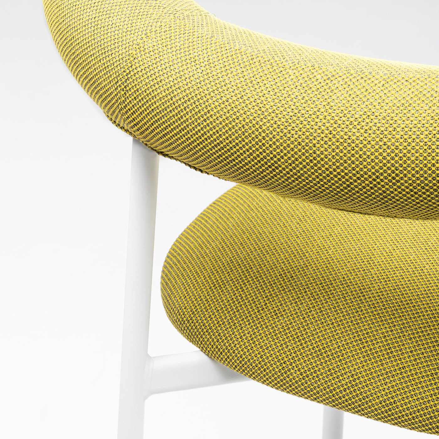 Pampa S Lime-Green & White Chair by Studio Pastina - Alternative view 3