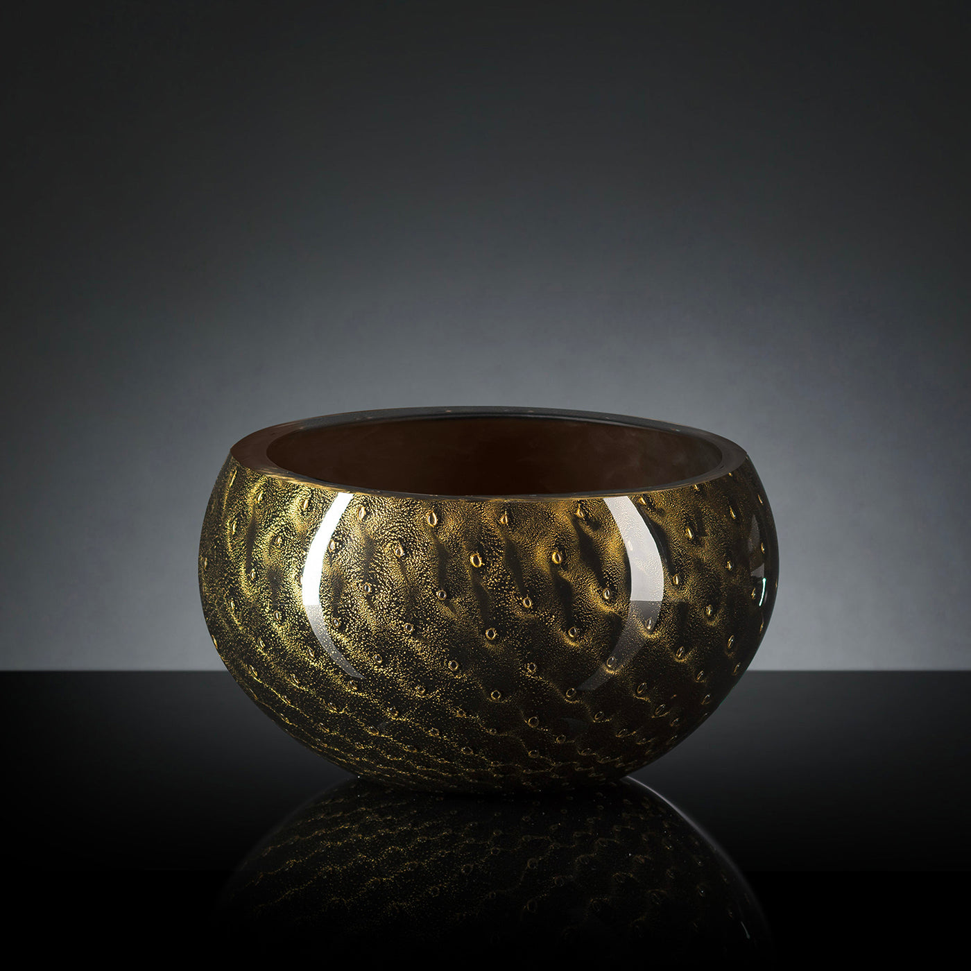 Mocenigo Gold & Black Decorative Bowl - Alternative view 1
