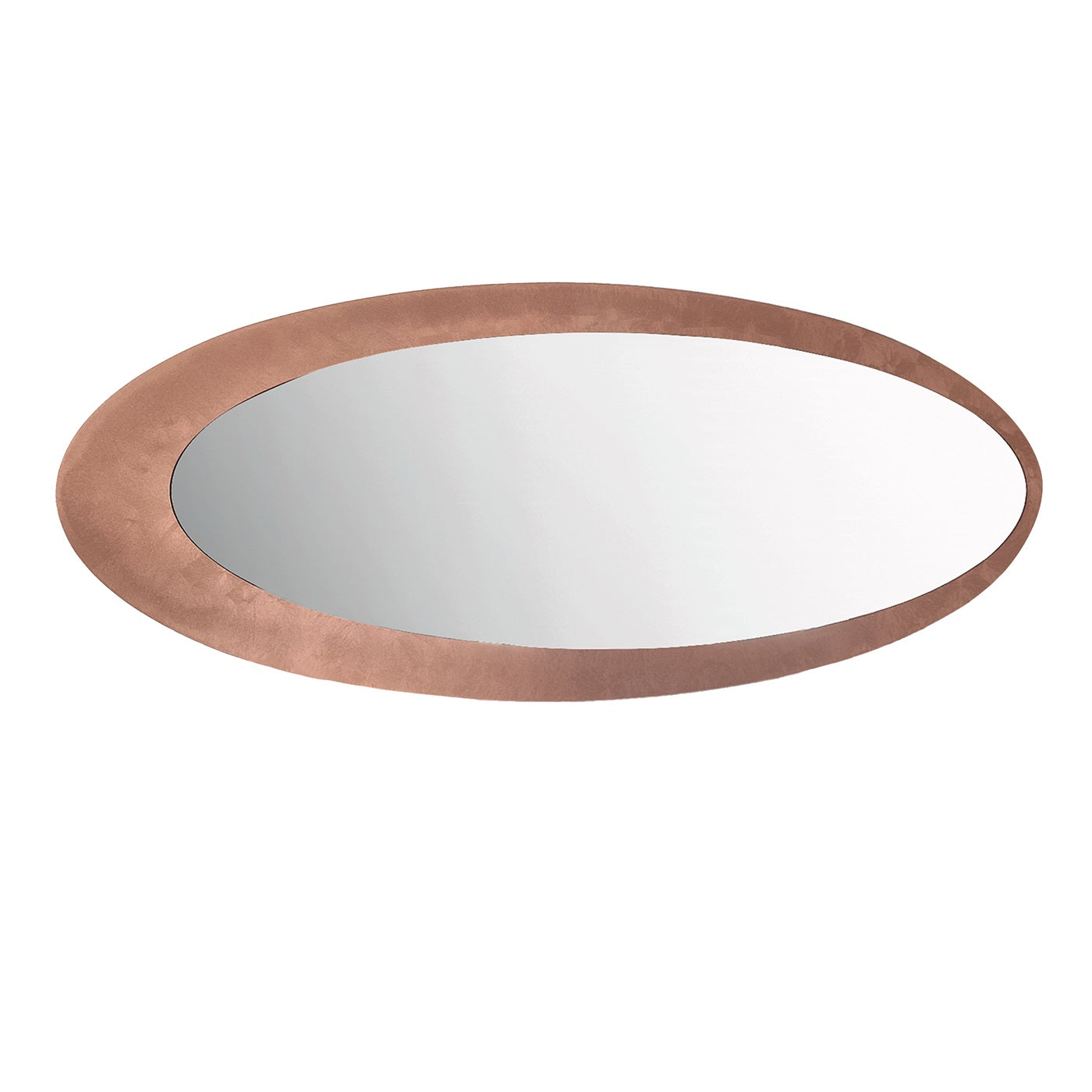 Orbit Oval Copper Mirror by Fabio Casali - Main view