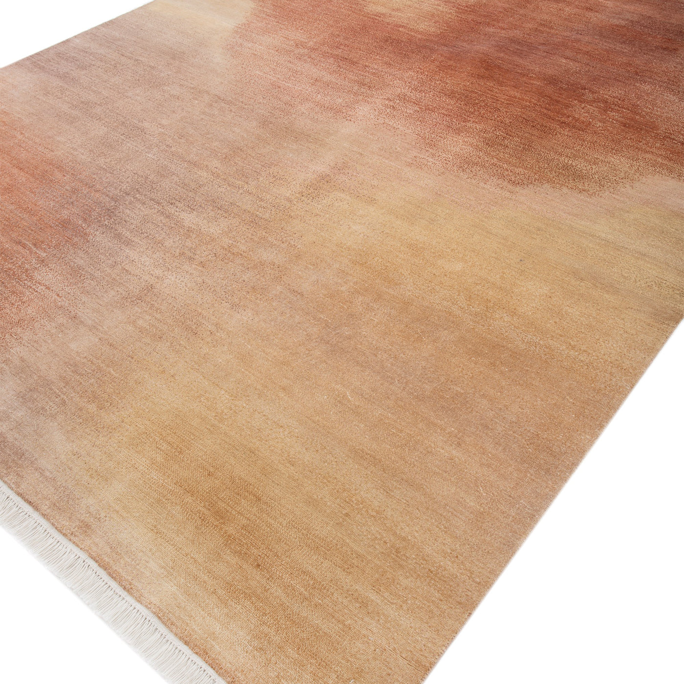 Coral Nectar Apricot Gelato Hand Loom Rug - Alternative view 1