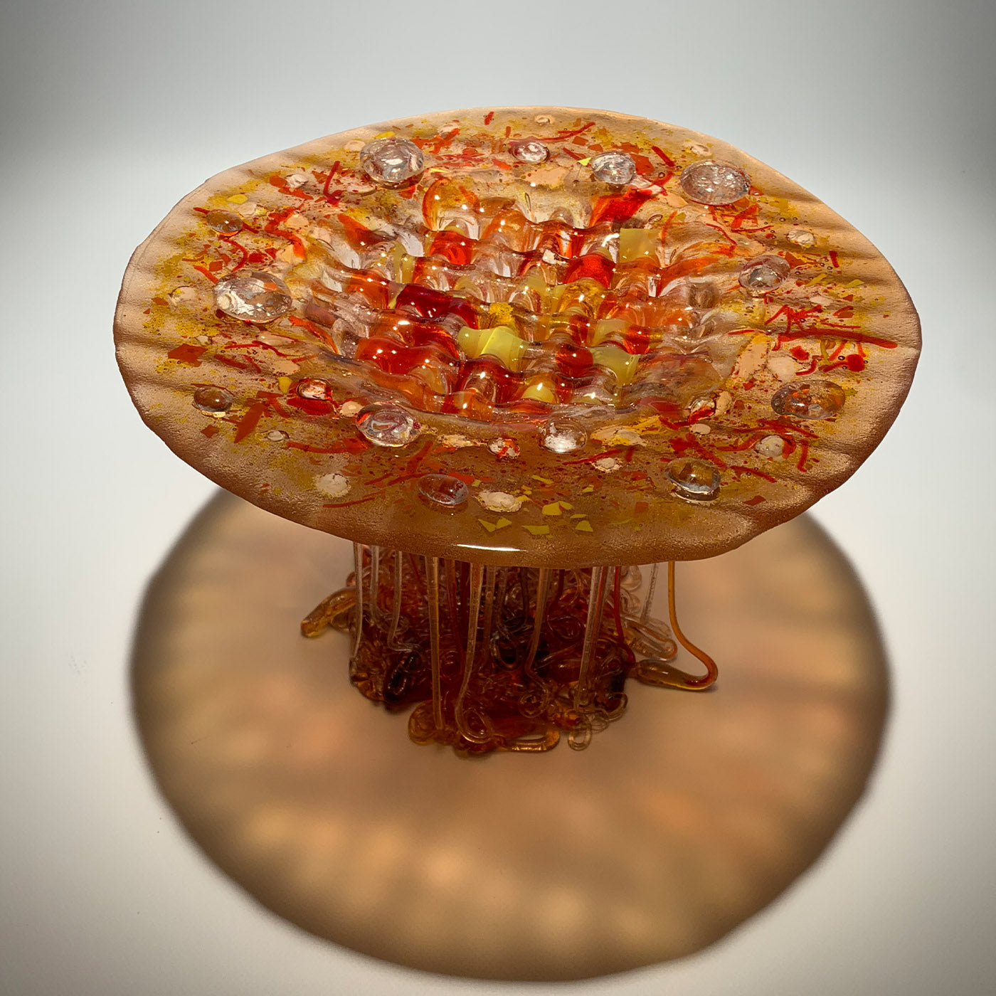 Pomegranate Murano Glass Sculpture - Alternative view 1