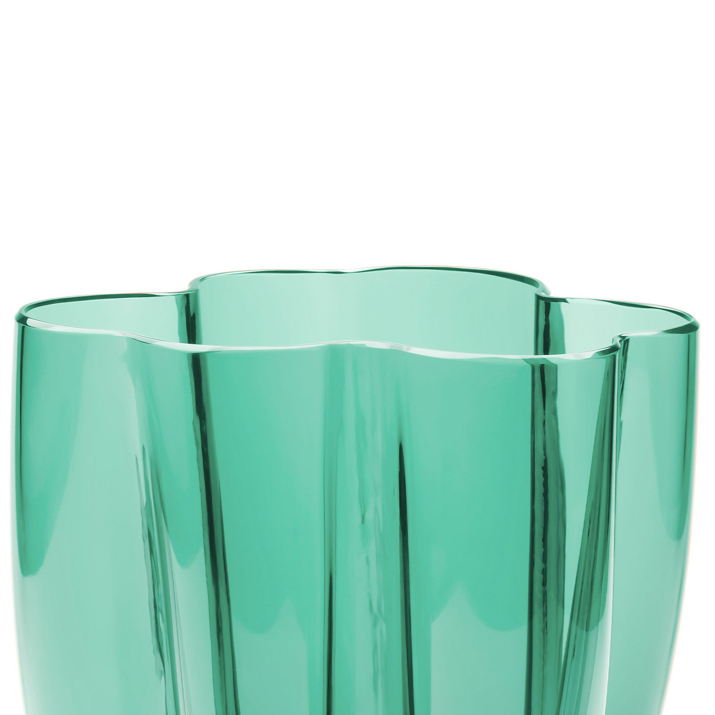 Petalo Emerald Green Small Vase - Alternative view 3