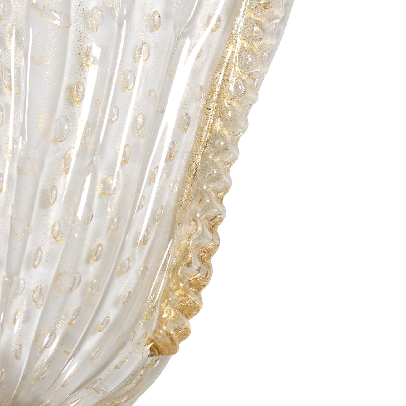 Luzi white glass wall lamp - Alternative view 1